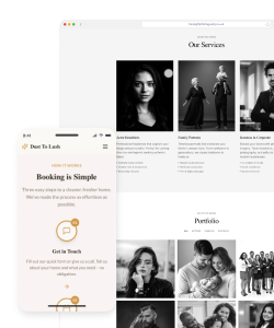 A man working on a laptop